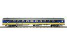 Exact-Train H0 NS/SNCB Reisezugwagen ICRm Bpmez10, 2. Klasse, gelb/blau, Ep. VI