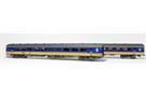 Exact-Train H0 NS/SNCB Reisezugwagen-Set ICRm Bpmez10/Apmz10, gelb/blau, Ep. VI