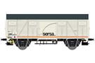Exact-Train H0 Sersa gedeckter Güterwagen Vs
