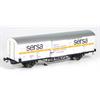 Exact-Train H0 Sersa Materialwagen, ex DR