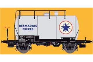 Exact-Train H0 SNCF Zweiachs-Kesselwagen, 30m3, Desmarias Freres, Ep. III