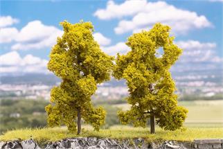 Faller 4 Laubbäume, hellgrün