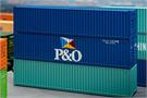 Faller H0 40'-Container, P&O