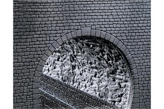Faller H0 Dekorplatte Profi Tunnelröhre Felsstruktur
