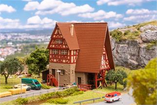 Faller N Aumühle mit Mühlrad