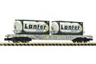 Fleischmann N AAE Containertragwagen Sgnss, Lanfer, Ep. VI