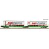 Fleischmann N CFL Cargo Doppel-Taschenwagen Sdggmrs/T3000e, Mars Logistics, Ep. VI