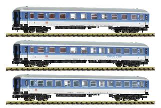 Fleischmann N DB AG Reisezug-Wagenset 1 IR 2471, Ep. V, 3-tlg.