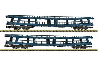 Fleischmann N DB Reisezug-Autotransportwagen-Set DDm, Ep. IV, 2-tlg.