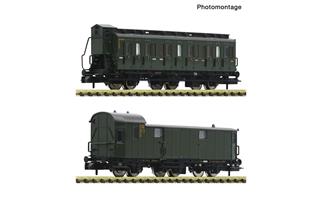 Fleischmann N (DC) DB 2-tlg. Set 2: Personenzug Krefeld, DB