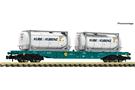 Fleischmann N (DC) LINEAS Containertragwagen, Lineas