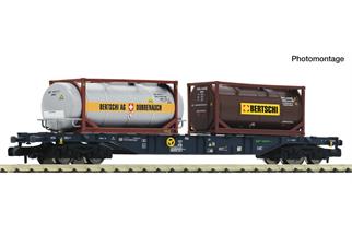 Fleischmann N (DC) MFD RAIL Containertragwagen, MFD Rail