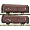 Fleischmann N (DC) ÖBB 2-tlg. Set: Schiebewandwagen, ÖBB