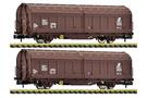 Fleischmann N (DC) ÖBB 2-tlg. Set: Schiebewandwagen, ÖBB