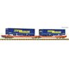 Fleischmann N (DC) Wascosa Doppeltaschen-Gelenkwagen T3000e, Wascosa