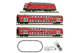 Fleischmann N (Digital) DB AG Startset BR 245 mit Personenzug, Ep. VI