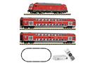 Fleischmann N (Digital) DB AG Startset BR 245 mit Personenzug, Ep. VI