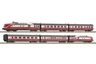 Fleischmann N DR Dieseltriebzug-Grundset VT 601 Max Liebermann, Ep. IV, 6-tlg.