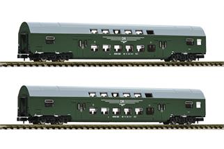 Fleischmann N DR Doppelstockwagen-Set 2, Ep. IV, 2-tlg.