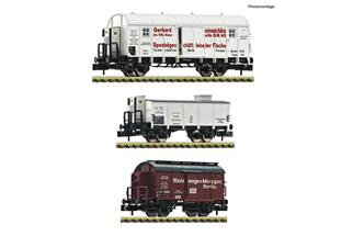 Fleischmann N DRB Güterwagen-Set, Ep. II, 3-tlg.