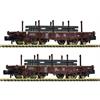 Fleischmann N ÖBB Schwerlastflachwagen-Set S, Ep. IV, 2-tlg.