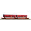 Fleischmann N RailCargoWagon Doppel-Taschenwagen Sdggmrs/T3000e, RailCargoGroup, Ep. VI