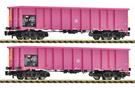 Fleischmann N SBB Hochbordwagen-Set Eanos, Ep. V-VI, 2-tlg.