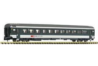 Fleischmann N SBB Reisezugwagen EW IV B, 2. Klasse, grün/grau, Ep. V