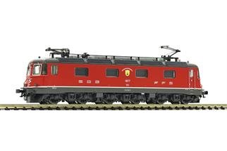 Fleischmann N (Sound) SBB Elektrolok Re 6/6 11677 Neuhausen am Rheinfall, rot, Ep. IV-V