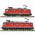 Fleischmann N (Sound) SBB Elektrolok-Set Re 6/6 11672 + Re 4/4 III 11361, Ep. IV, 2-tlg.