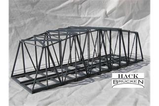 Hack H0 B30-2 Bogenbrücke, 30 x 11 x 9.5 cm, 2-gleisig, 50 mm Gleisabstand