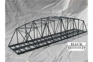 Hack H0 B50-2 Bogenbrücke, 50 x 11 x 12 cm, 2-gleisig, 50 mm Gleisabstand