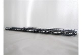 Hack H0 MS100 Unterzugbrücke, 100 x 13.5 x 4.6 cm, 2-gleisig, Müngstener Brücke