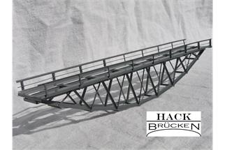 Hack N BN24 Fischbauchbrücke, 24 x 3 x 4.5 cm