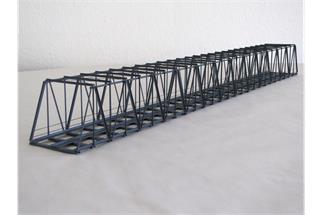 Hack TT KT84-2 Kastenbrücke schräg, 84 x 8 x 7.8 cm, 2-gleisig