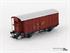 HAG 300 H0 (DC) SBB Güterwagen K3 43216, braun (OCC) | Bild 2