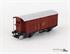 HAG 300 H0 (DC) SBB Güterwagen K3 43216, braun (OCC) | Bild 2