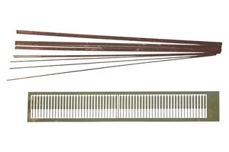 Heki H0 Metallgeländer mit 60 Pfosten