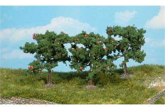Heki H0/N Apfelbäume 8 cm (Inhalt: 3 Stk.)