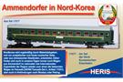 Heris H0 Wagenset der nordkoreanischen Eisenbahn, 2-tlg.