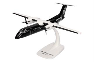 Herpa 1:100 Air New Zealand DHC-8-300, All black livery, ZK-NEM