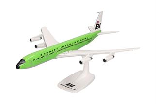 Herpa 1:144 Braniff International Boeing 707-320, Solid lime green, N7097