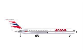 Herpa 1:200 CSA Czechoslovak Airlines Ilyushin IL-62M, OK-JBJ