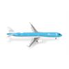 Herpa 1:200 KLM Airbus A321neo, PH-AXE Landkaartje / Map Butterfly