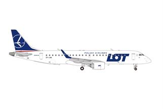 Herpa 1:200 LOT Polish Airlines Embraer E190, SP-LMA