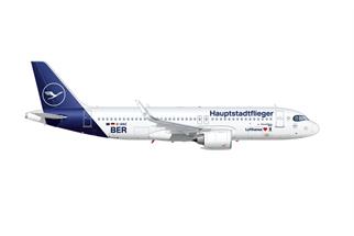 Herpa 1:200 Lufthansa Airbus A320neo Hauptstadtflieger, D-AINZ Neubrandenburg