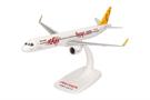 Herpa 1:200 Pegasus Airlines Airbus A321neo, 100th, TC-RDP Cumhuriyet