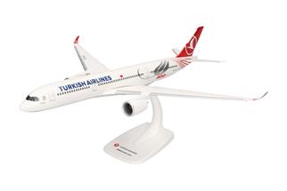 Herpa 1:200 Turkish Airlines Airbus A350-900, 400th, TC-LGH Tek Yürek