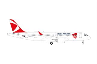 Herpa 1:400 CSA Czech Airlines Airbus A220-300, OK-FYD