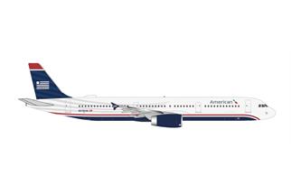 Herpa 1:500 American Airlines Airbus A321, US Airways Heritage Livery, N578UW